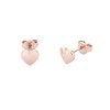 Ted Baker Harly Tiny Heart Stud Earrings For Women (Rose