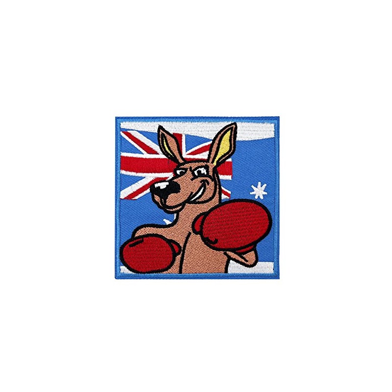 Australia Kangaroo Embroidered iron on Patch