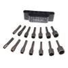 Hyshina 14-Piece Power Nut Driver Bit Set, Metric & SAE