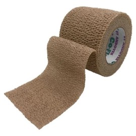 Andover *1-Pack* Andover Co-Flex Cohesive Elastic Bandage 2" x 5 Yards Tan 3200TN