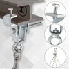 Jiaxitek Heavy Duty I-Beam Clamp Holder, Boxing Bag Hanger/Lifter, Adjustable