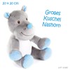 Timfanie® Cuddly Toy Baby Plush Toy Rhino Blue
