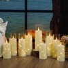 Nimiko Flickering Flameless LED Candles,Battery Operated Candles 9 Pcs with