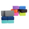 EXERZ High Density Yoga Blocks, 2 PK Fitness Foam Blocks,