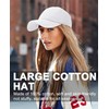 Oversize XXL Baseball Cap for Big Heads 23.6"-25.6", Extra Large