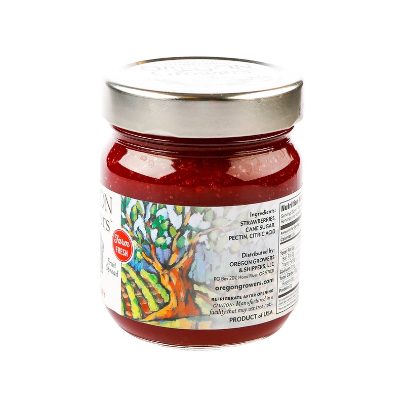 Oregon Growers & Shippers Strawberry Fruit Spread 12 oz.