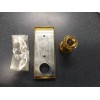 Vintage Total Electric Gold Medallion Home Door Viewer 4" x