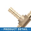 A ABSOPRO Barb Hose Fitting 3 Way T Connector 5mm