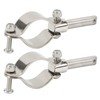 Stainless Steel Clamp On Rowing Lock, 1 Pair Rowing Lock
