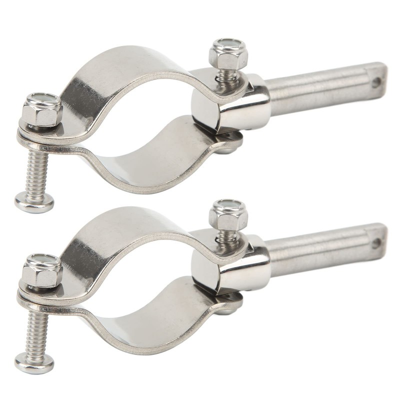 Stainless Steel Clamp On Rowing Lock, 1 Pair Rowing Lock