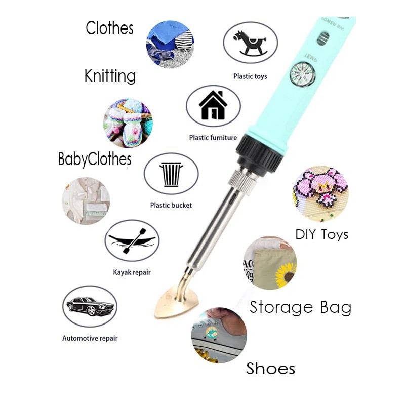 Arokimi Mini Iron, 80W Small Iron for Crafts Patches Shoes