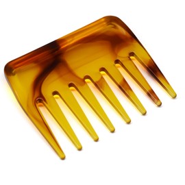 Mens Hair Styling Comb Palm Wide Tooth Texture Comb for Shaping Wet Picks, Slickback Pompadour Hairstyles, Ideal for Thick, Curly Hair, Most Hair Types, Women, Men,