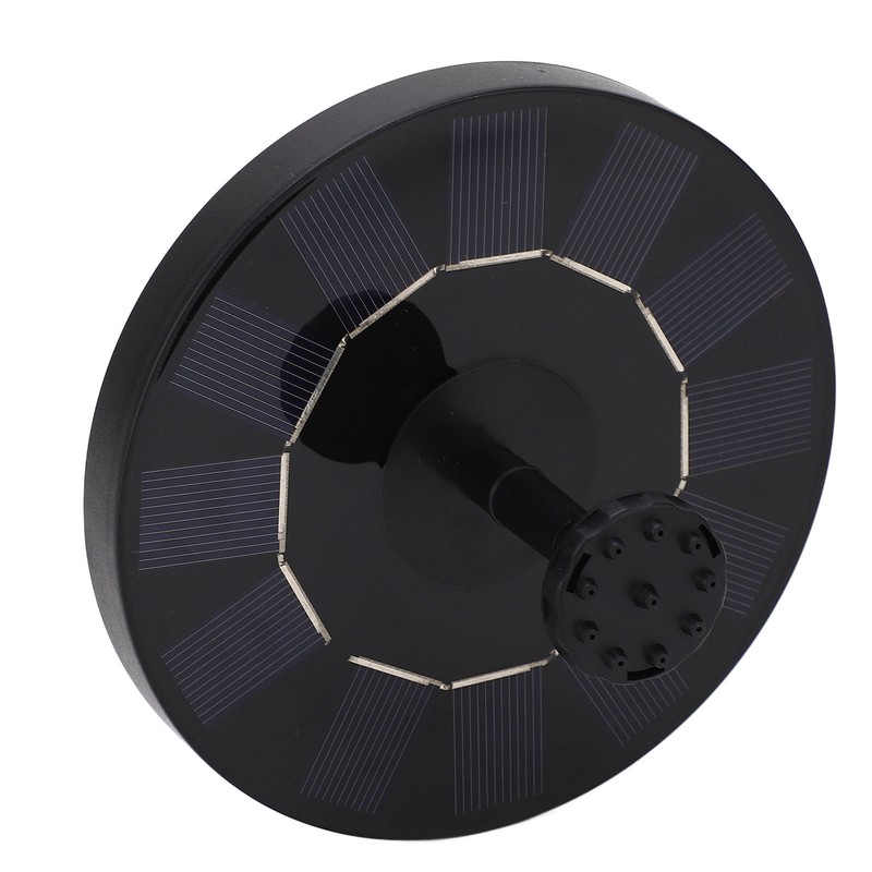 Solar Water Pump 1W 130mm Solar Panel Fountain Pump 30‑50cm