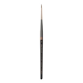 da Vinci, MINIATURE MAESTRO Short Handle, Detail Brush, Kolinsky Red Sable Hair, Precise, Small Areas, Acrylic, Oil, Watercolour & Gouache, Made in Germany, Pointed, Size 2