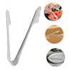 ULTECHNOVO Mini Stainless Steel Food Tongs with Angel Wings Design