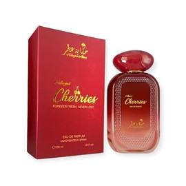 HEKAYAT ATTAR Cherries Perfume Eau De Parfum 100 ML (3.4 Oz) Blended in Dubai UAE - Cherry Scented Arabian Fragrance
