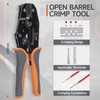 iCrimp Ratchet Deutsch Crimp Tool for DT Connector, Deutsch Open