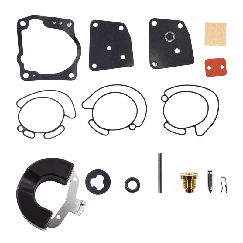 Autoparts 6-Pack Carburetor Kits Replacement for Johnson Evinrude V4 V6