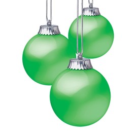 Xodus Innovations WP565-3 Battery Powered Hanging Decorative Outdoor LED Pulsing 5" Globe Light with Sensor Turns-On at Dark Pack of 3