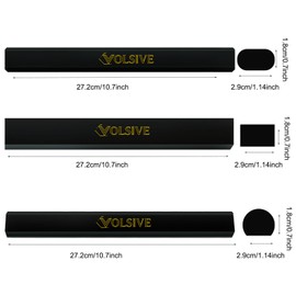 Sanding Block Set of 3,Automotive Linear Contour Sanding Blocks Tools Kit for PSA Abrasives,Flexible for Auto Body Paint and Woodworking Sand Furniture,Black