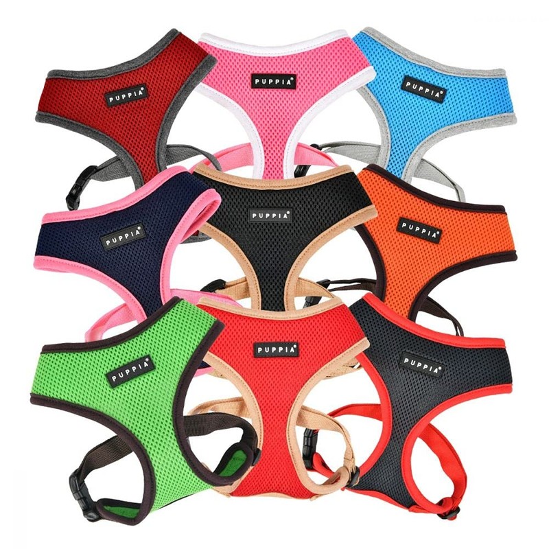 Puppia Soft Harness II - Soft Dog Harness for Small