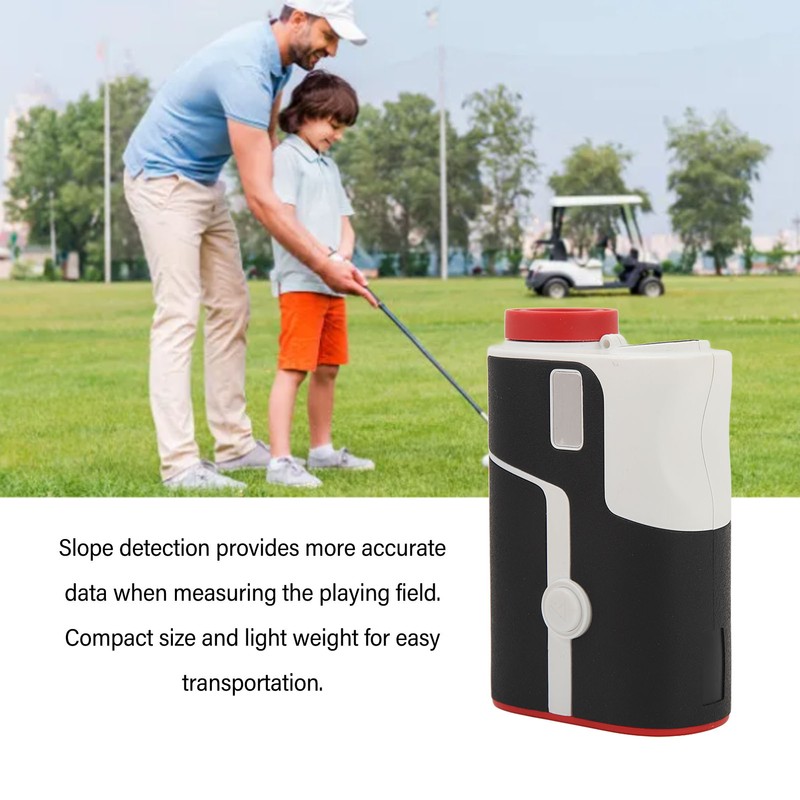 Golf Rangefinder with Slope Detection Outdoor Laser Rangefinder 6X Magnification