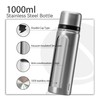 SANTECO Thermos Flask Stainless Steel 1 l/1000 ml Leak-Proof Insulated