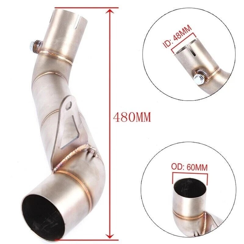 moto-decal Muffler Exhaust System For CBR CBR1000RR 2008-2016 Mid Link