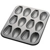 Madeleine Mold, 12 Cavities / 1 Piece, Tomizawa Shoten Madeleine Financier Baking Pan (Home Oven Size)