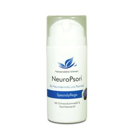 Naturprodukte Schwarz - NeuroPsori Spezialpflege Creme bei Schuppenflechte/Psoriasis und Neurodermitis, 100ml