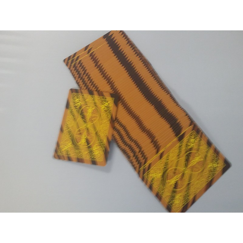 Bicycle Tiger Deck Playing Cards - Tiger Skin Back Design