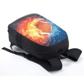 CAIWEI American Football Backpack School Bag