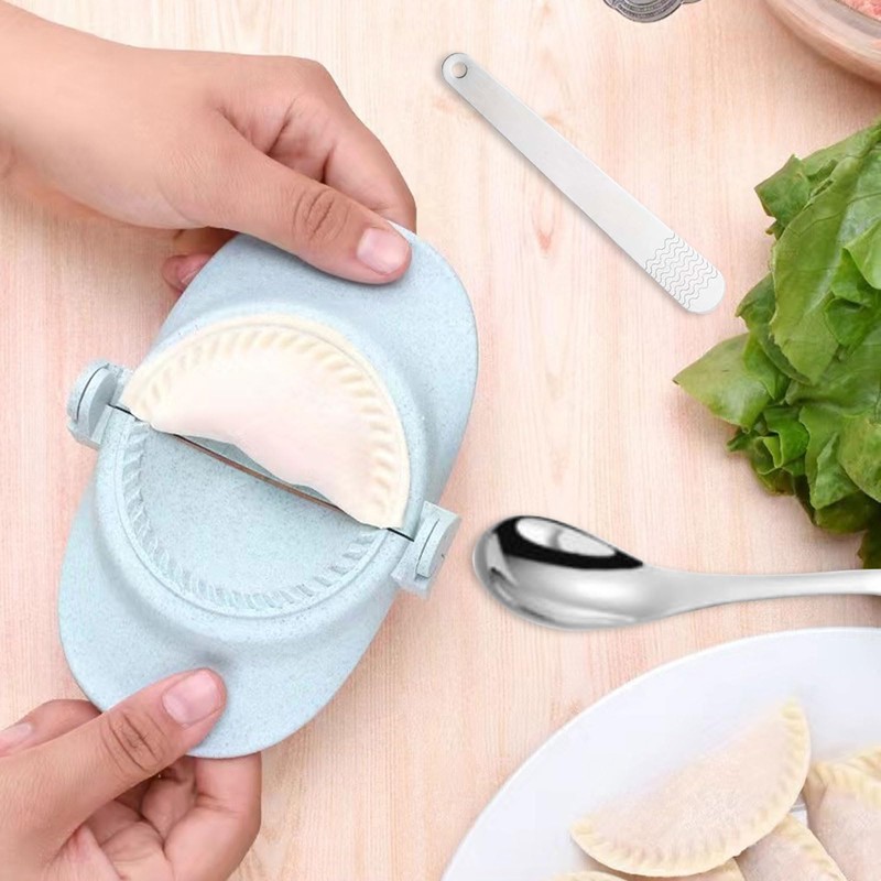 8Pcs Dumpling Maker, Dumpling Press 3 Sizes Empanada Maker, Dumpling