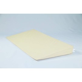 Fränkische Schlafmanufaktur Wedge Pillow Bed Wedge Poly 9/1 cm with Cover Colour Beige Width 90 cm