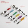 Magnetic Measuring Spoons Set 8 Pcs, Space Saving, Stackable, Precise