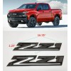 OEM 2pcs 2019-2023 Chevy Silverado Z71 Emblem OEM Fender Gloss
