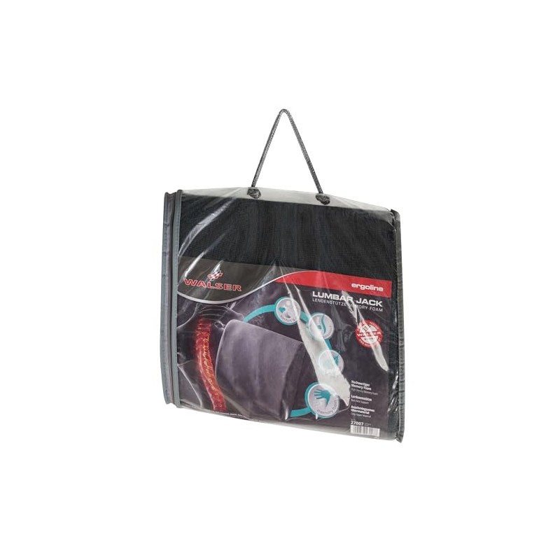 Walser 27007 Jack Lumbar Support Cushion Black
