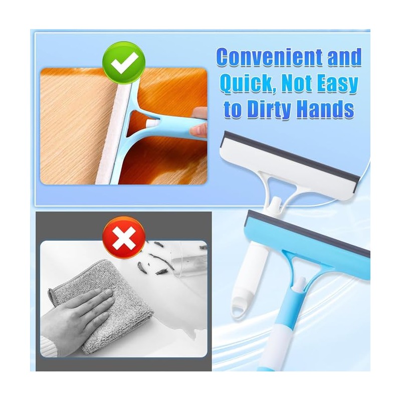 3 in 1 Spray Squeegee, WindowSqueegee with Spray 3 in
