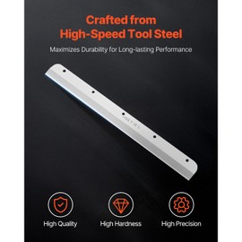 Happybuy Replacement Blade for Paper Cutter – Heavy-Duty Steel Cutting Blade 585x44x6mm, Compatible with E330D/E330S Trimmer Machines
