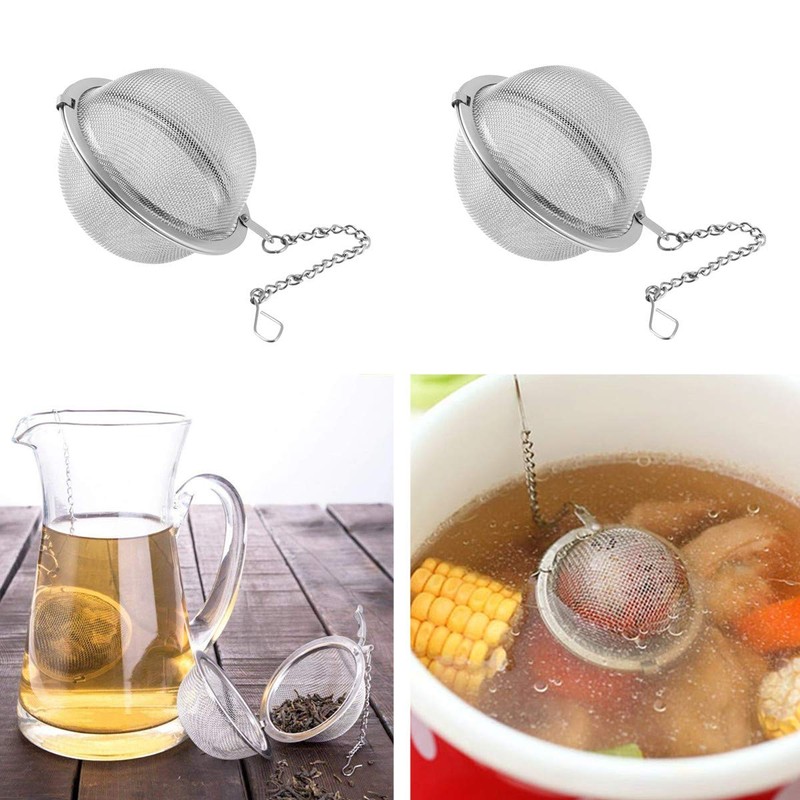 4 Pack Tea Infuser Stainless Steel Mesh Tea Ball for