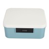 9L Capacity Lockable Storage Trunk for Files Document Organizer Double
