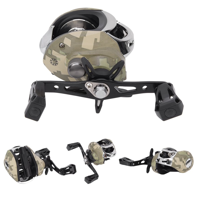 TT103 Casting Reel 7.3:1 High Speed Ratio Brake Metal Lure