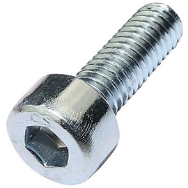 AERZETIX - C47617 - Set of 100 pieces - Bolts hexagon socket screws M4 x 12 - with hexagon socket head - Ø4 x 12 mm - DIN 912 - class 8.8 - made of galvanised steel - DIY - assembly tool hardware