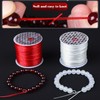 Bracelet Elastic Beading String Cord Thread Making for Bracelets, 0.8MM