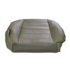 SecosAutoparts Driver Side Bottom Synthetic Leather Seat Cover Gray Compatible