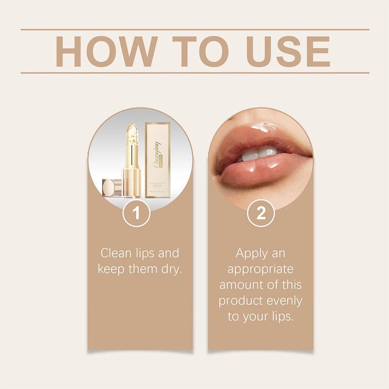 DUSKLYT PH Color Changing Lipstick, Temperature Reactive Lip Tint Adapts