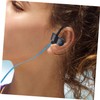 LALAFINA Ear Hook Earphone with Microphone Stereo Headset Black and