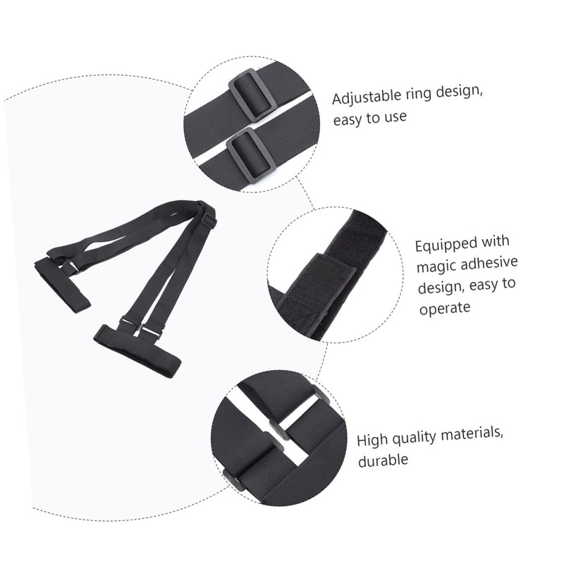 jojofuny Snowboard Shoulder Strap Carrying for Snowboards and Skateboards Compact