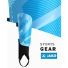 JAKO Unisex River Classic Shin Pads, Light Blue/Blue/JAKO Blue, S