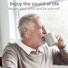 ZUFO Wireless Hearing Amplifier Rechargeable Adjustable Portable Hearing Amplifier Earbuds